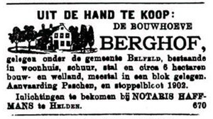 De Nieuwe Koerier, 1 februari 1901.