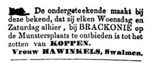 De Roermondenaar, 19 juni 1858.