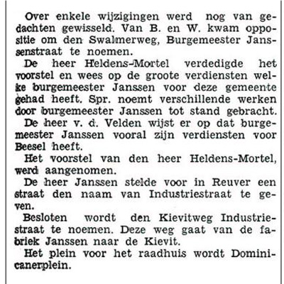 De Nieuwe Koerier, 31 juli 1934.