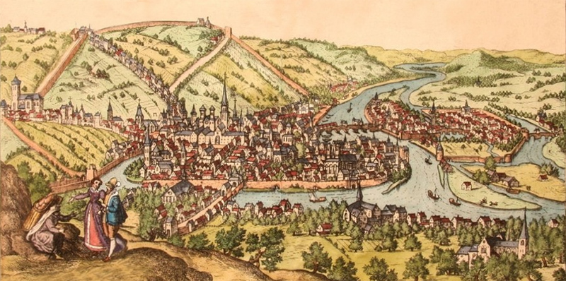 Luik, 1616, naar Jacob van Deventer