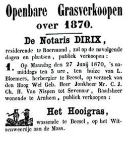 De Volksvriend, 25 juni 1870.