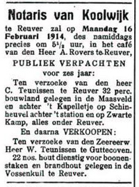 Maas- en Roerbode, 7 februari 1914.